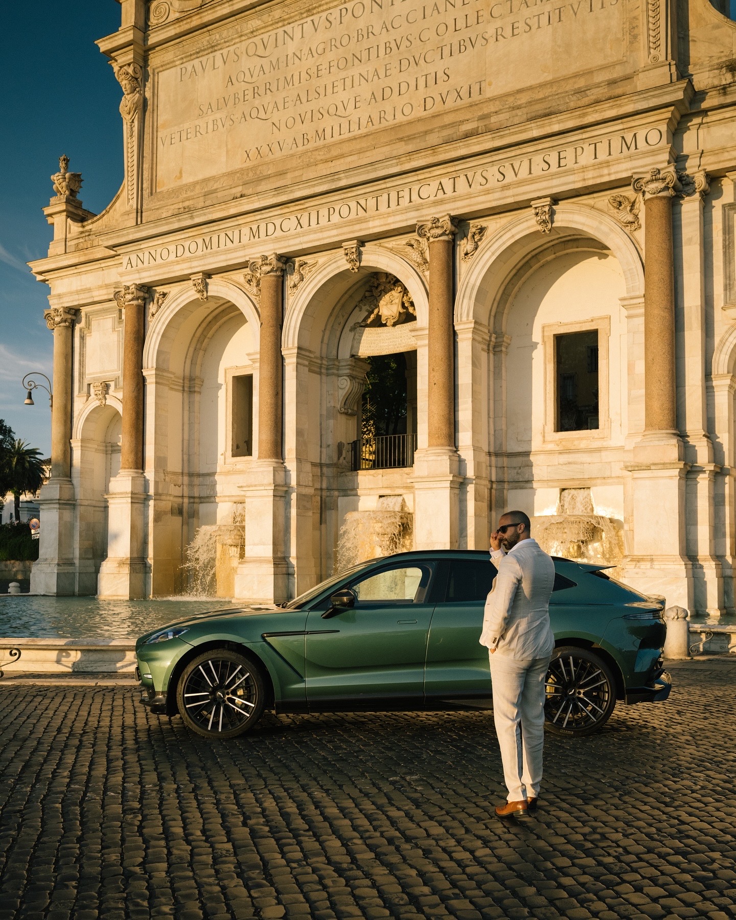 Aston Martin in Rome